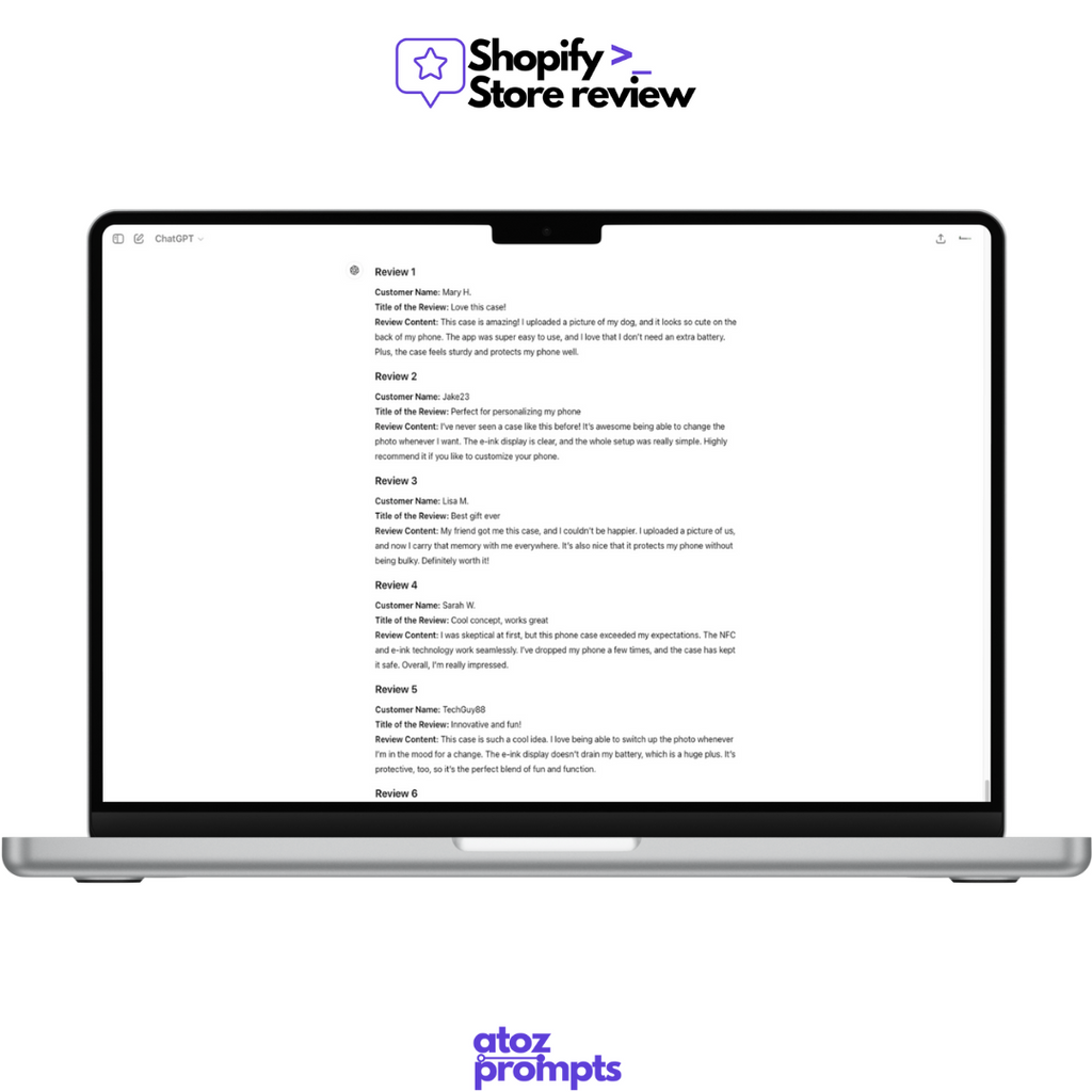 eCom AI Prompts & E-books Bundle